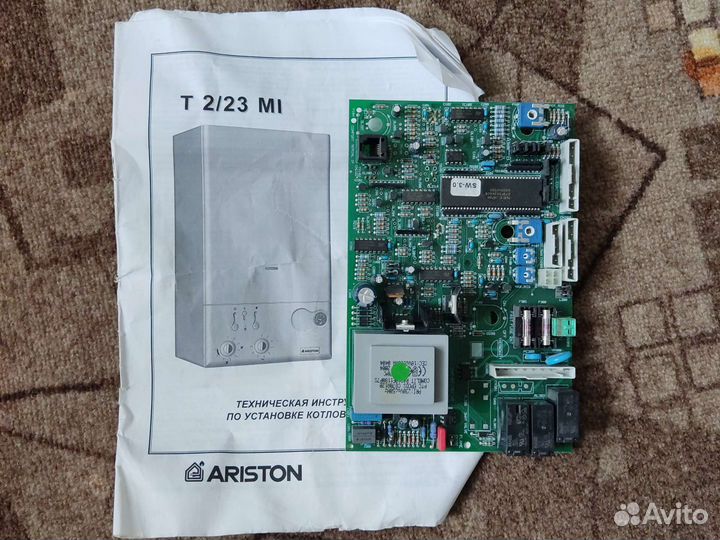 Электронная плата на Ariston T2