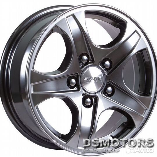 Диски Калипсо 6.5/16 5x130 ET43 d84.2 графит