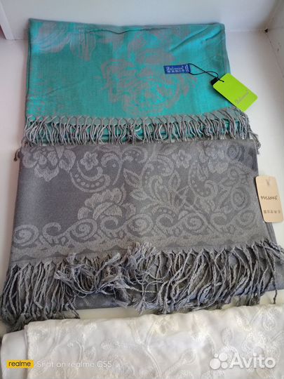 Шарфы и палантины