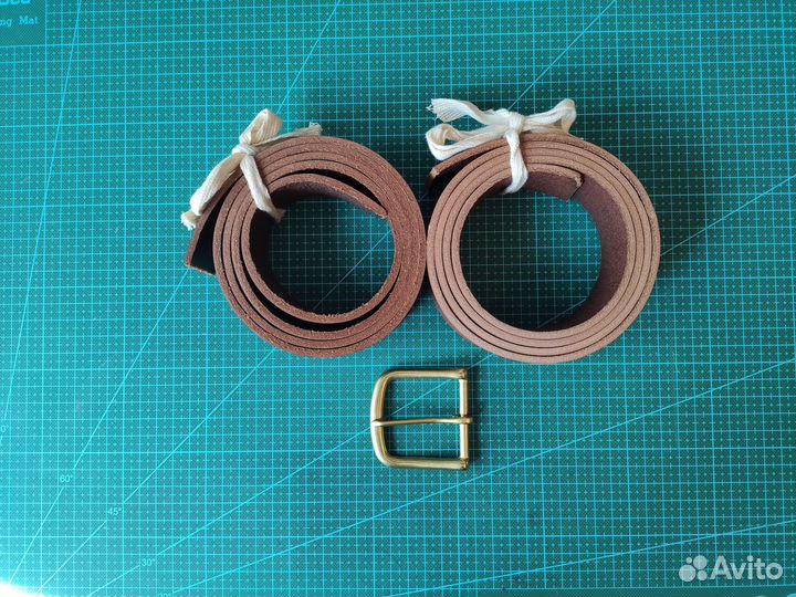 Ремень из натуральной кожи 44 мм