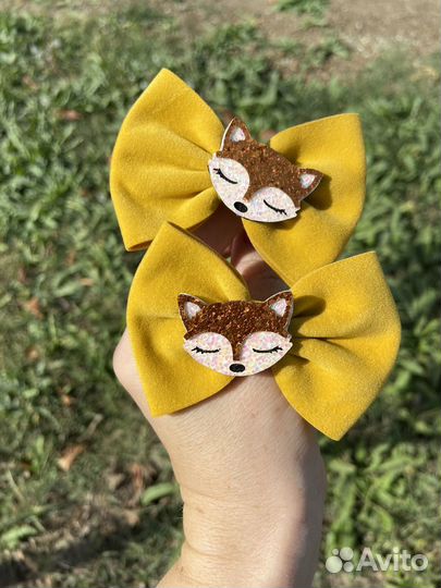 Осенние бантики