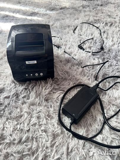 Термопринтер Xprinter XP-365B для этикеток, чеков