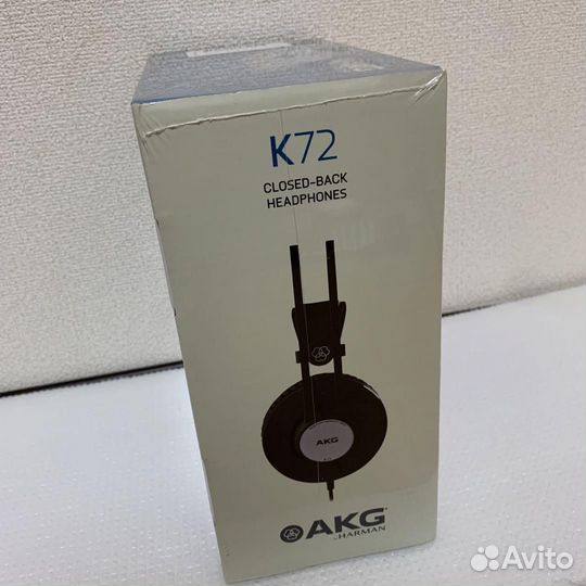 Студийные наушники AKG K72 новые, запечатанные