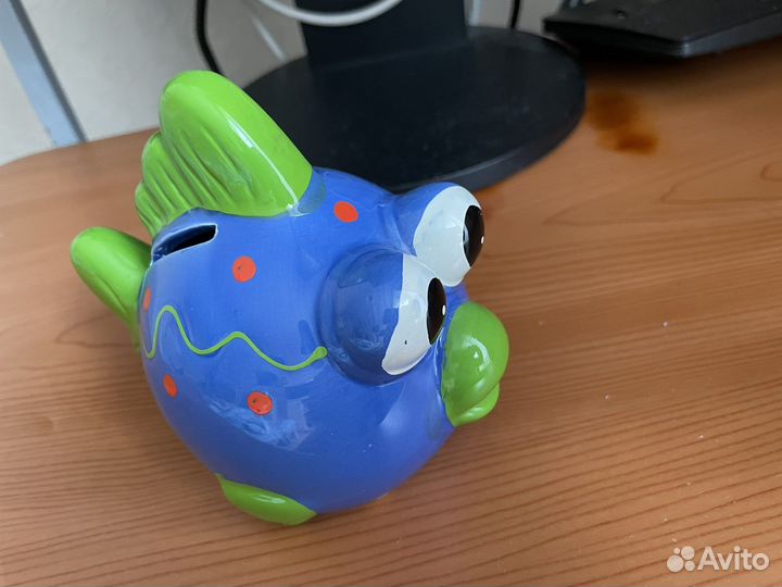 Копилка рыбка