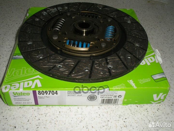 VL809704 диск сцепления Nissan Almera Classic