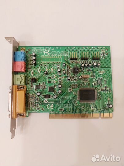 Звуковая карта Creative Vibra128, C-Media CMI8738