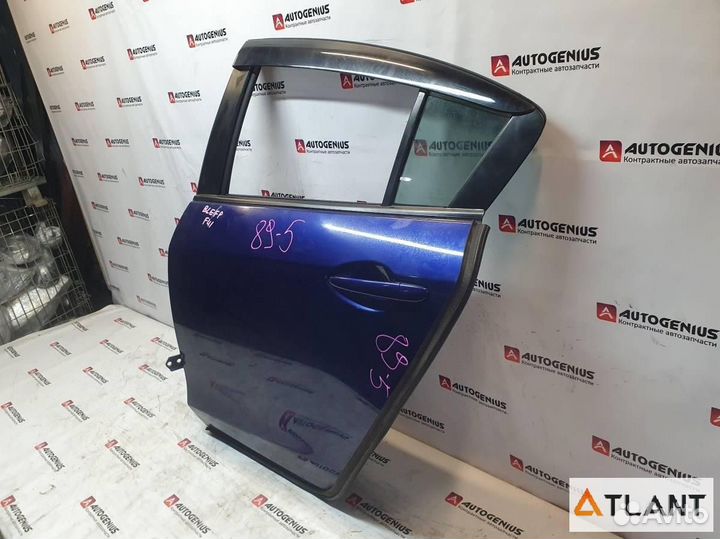 Дверь задний левый mazda axela