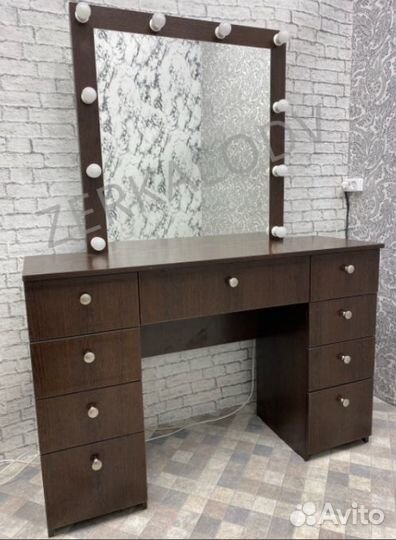 Гримерный стол с зеркалом 120*160