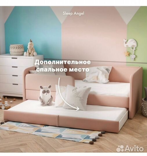 Детская кровать от 3 лет для девочки