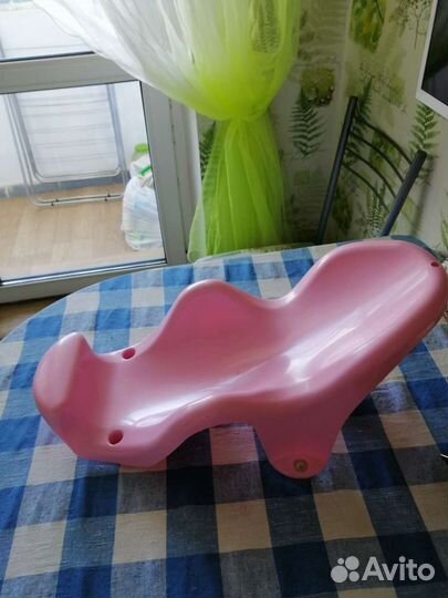 Стульчик для купания+горка