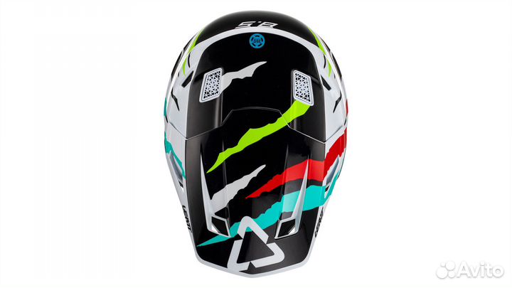 Мотошлем Leatt Moto 8.5 Helmet Kit (Tiger)