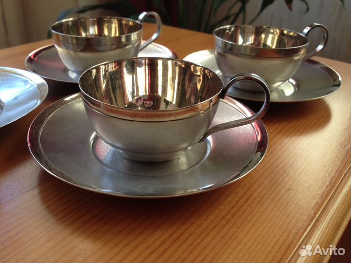 Кофейный набор(мельхиор) 1985г