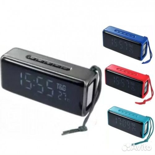 Колонка с встроенными часами и термометром TG174