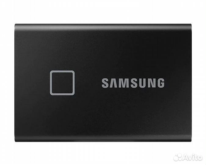 Портативный SSD Samsung T7 Touch 2Тб черный