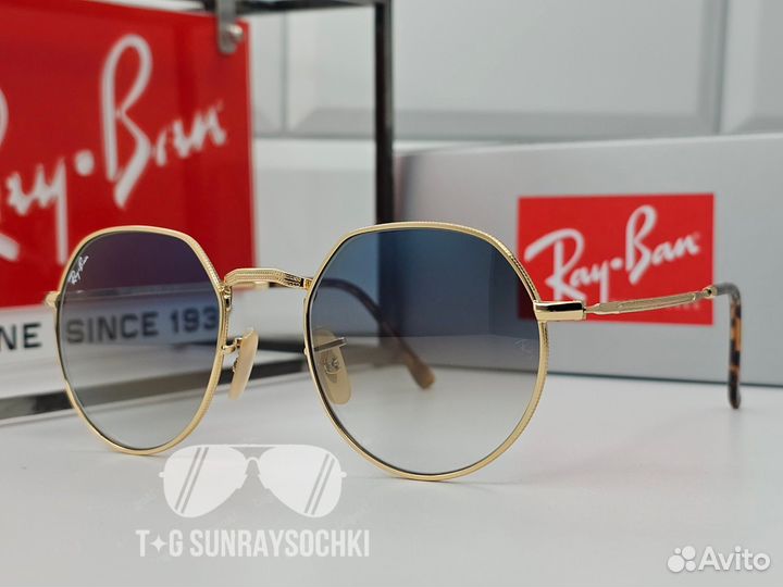 Очки Ray Ban 3565 Jack Серый Градиент