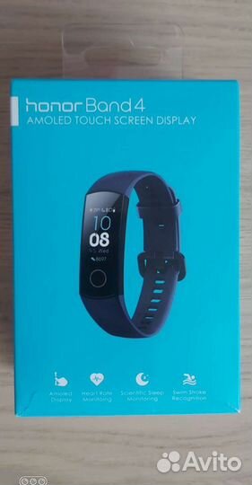 Honor Band 4 ambled touch screen display