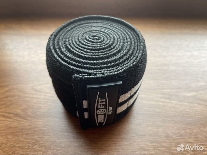 Бандажи на колени для приседаний Zim Fit новые