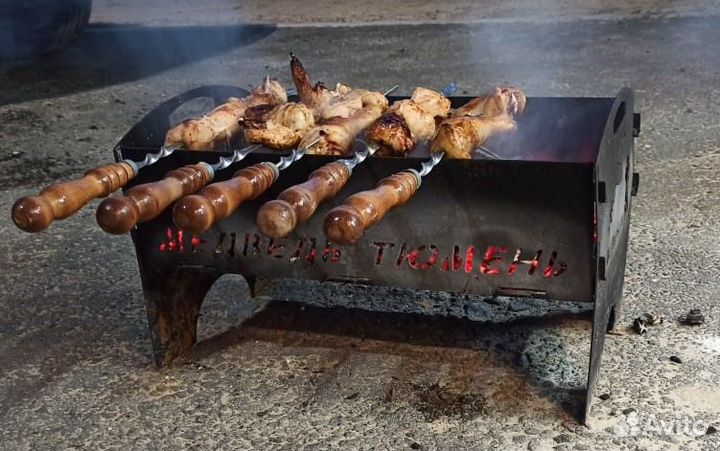 Мангал под марку автомобиля / разборный