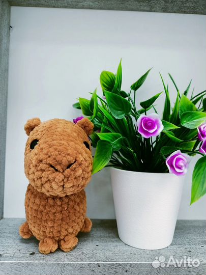 Капибара вязаная