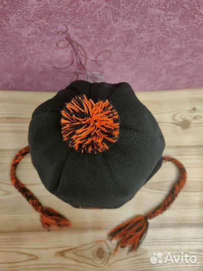 Шапка с Помпоном и Косами