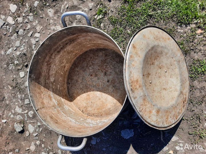 Фляга алюминиевая бу 40л