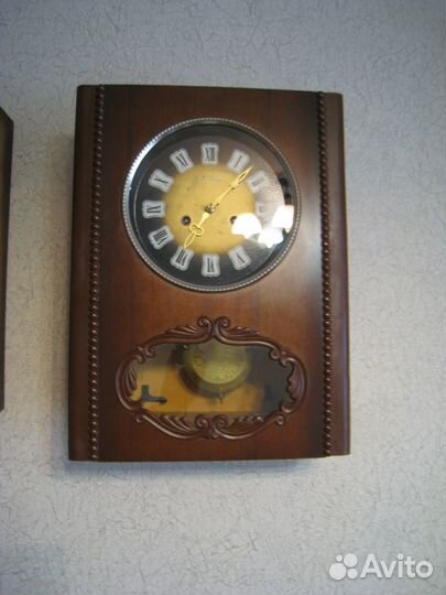 Часы настенные янтарь с боем СССР (7)