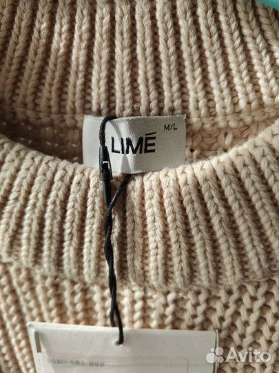 Свитер джемпер lime m l xl новый