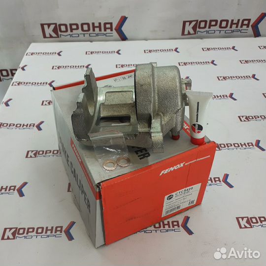 Суппорт тормозной передний правый KIA RIO-2