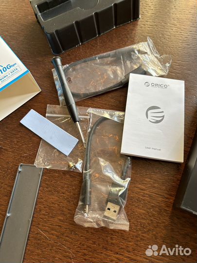 Внешний корпус для SSD M2 orico M2PJM-C3 (серый)