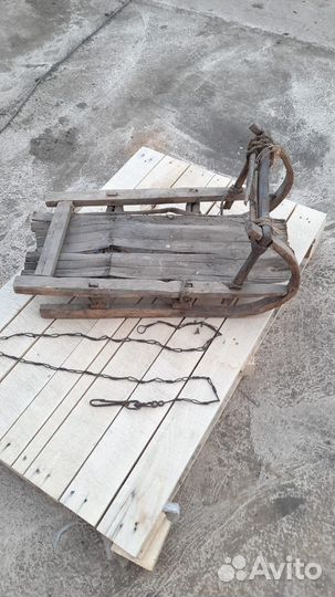 Санки старинные