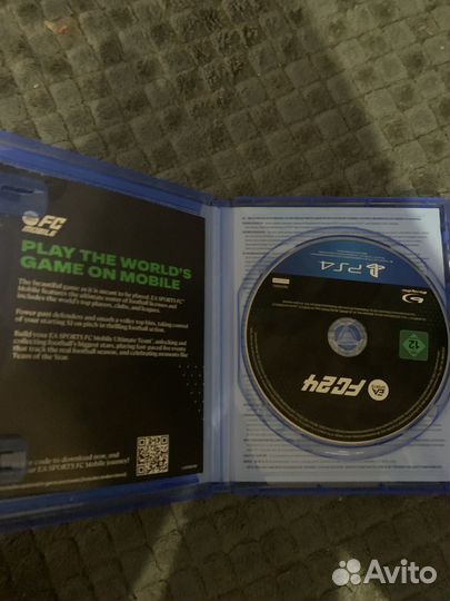 Fifa 24 ps4 диск