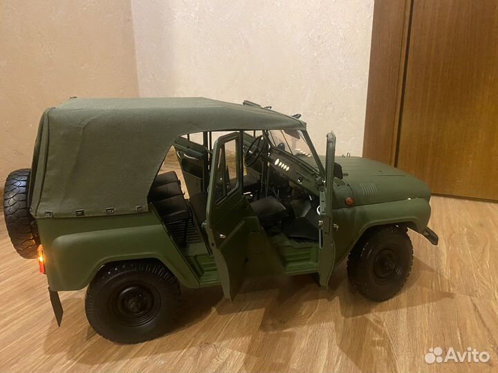 УАЗ 469 от deagostini масштаб 1:8