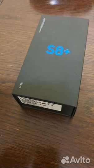 Коробка от телефона Samsung galaxy S8+