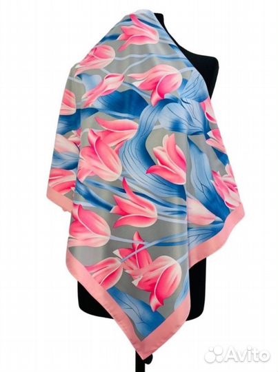 Платки шелковые женские новые