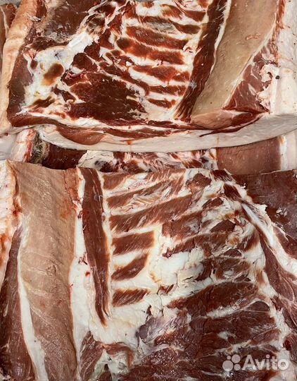 Сало свежее домашнее