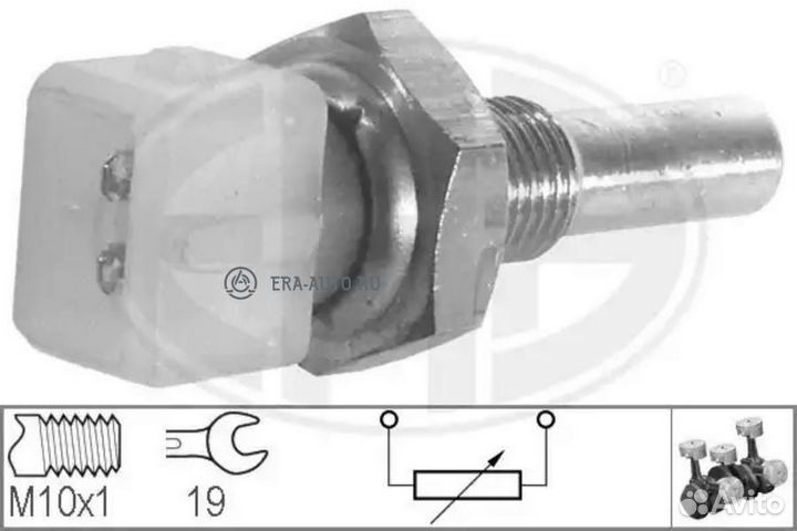 ERA 330127 330127 Датчик температура ож\ audi/VW 85-95