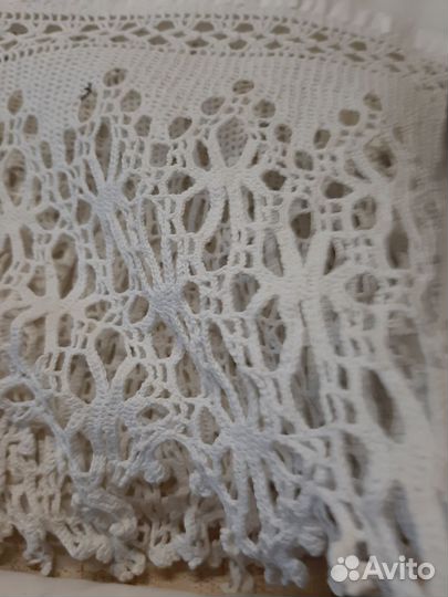 Старинные подзоры и салфетки СССР