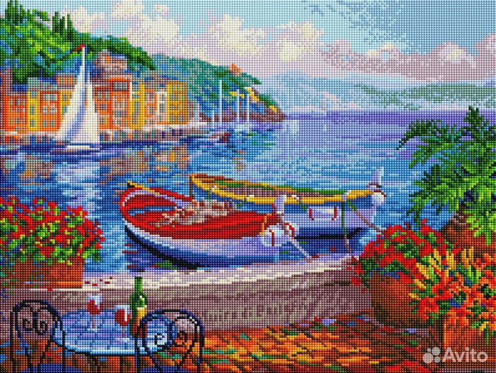 Алмазная мозаика на подрамнике