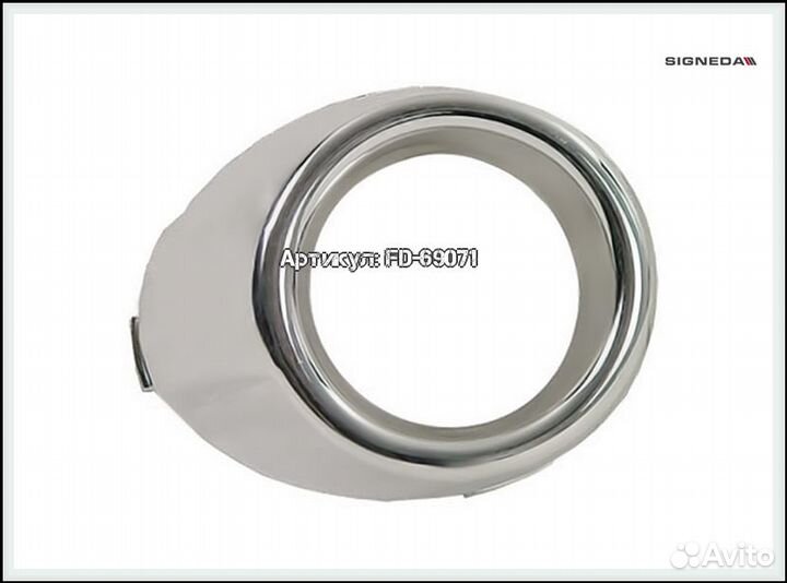 Рамка птф правая Ford Fiesta 6 поколение