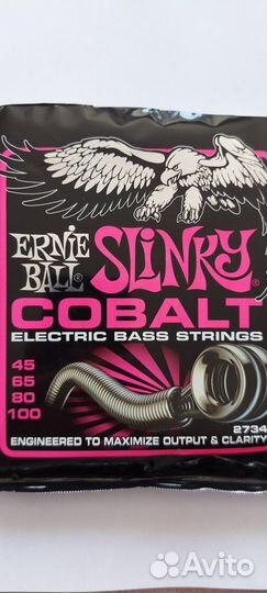 Струны для бас-гитары Ernie Ball