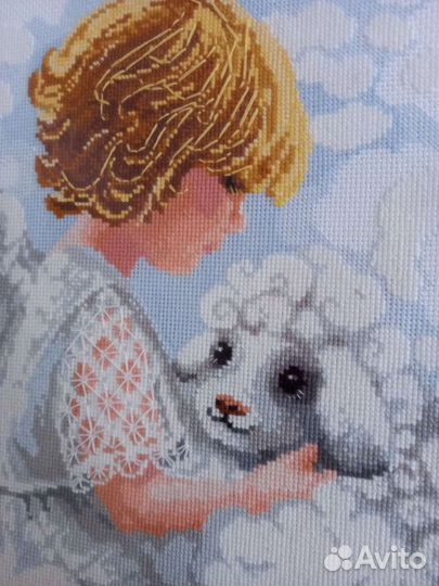 Картина, вышитая крестом, 