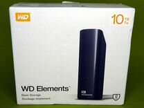 Внешний жесткий диск WD 10TB Elements Desktop