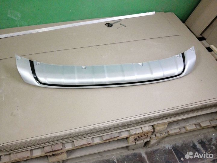 Накладка бампера Киа Спортейдж 3 Kia Sportage 3