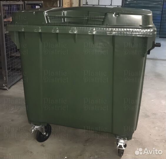 Пластиковый контейнер 1100л Ч2186