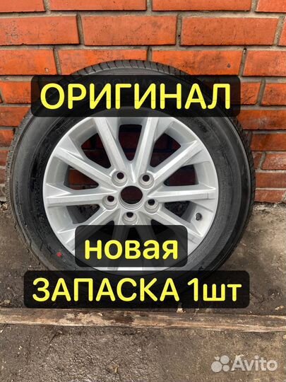 1шт 215/60/16 запаска Toyota Camry Оригинал