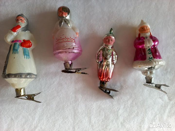 Елочные игрушки СССР