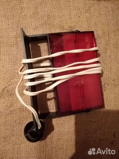 Красная лампа для проявки фото СССР