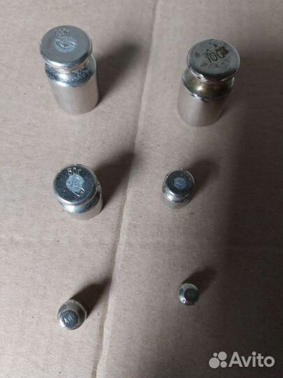 Гирьки СССР из нержавеющей стали