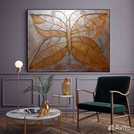 Картина на холсте, акрил 80 на 60см