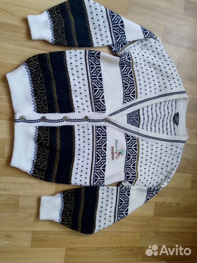 Винтажный кардиган-джемпер из 90